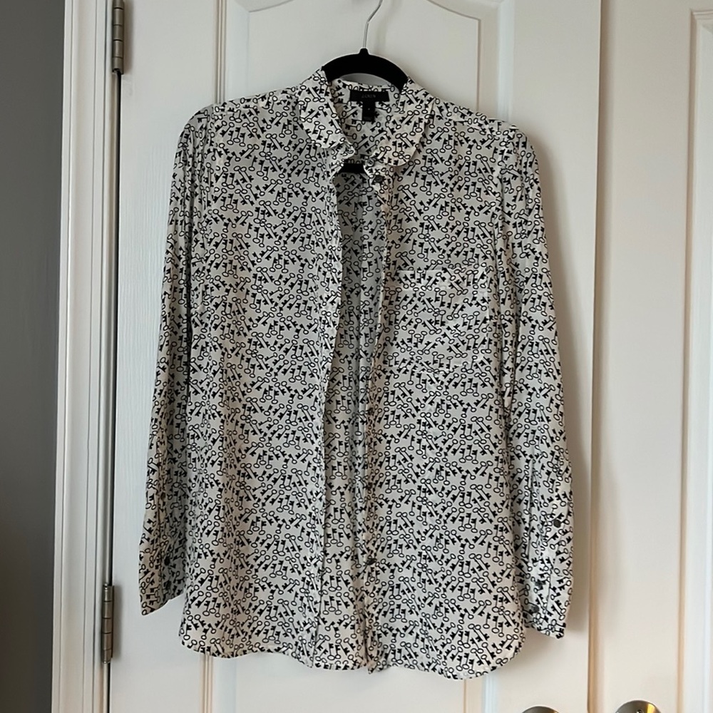 J.Crew silk top